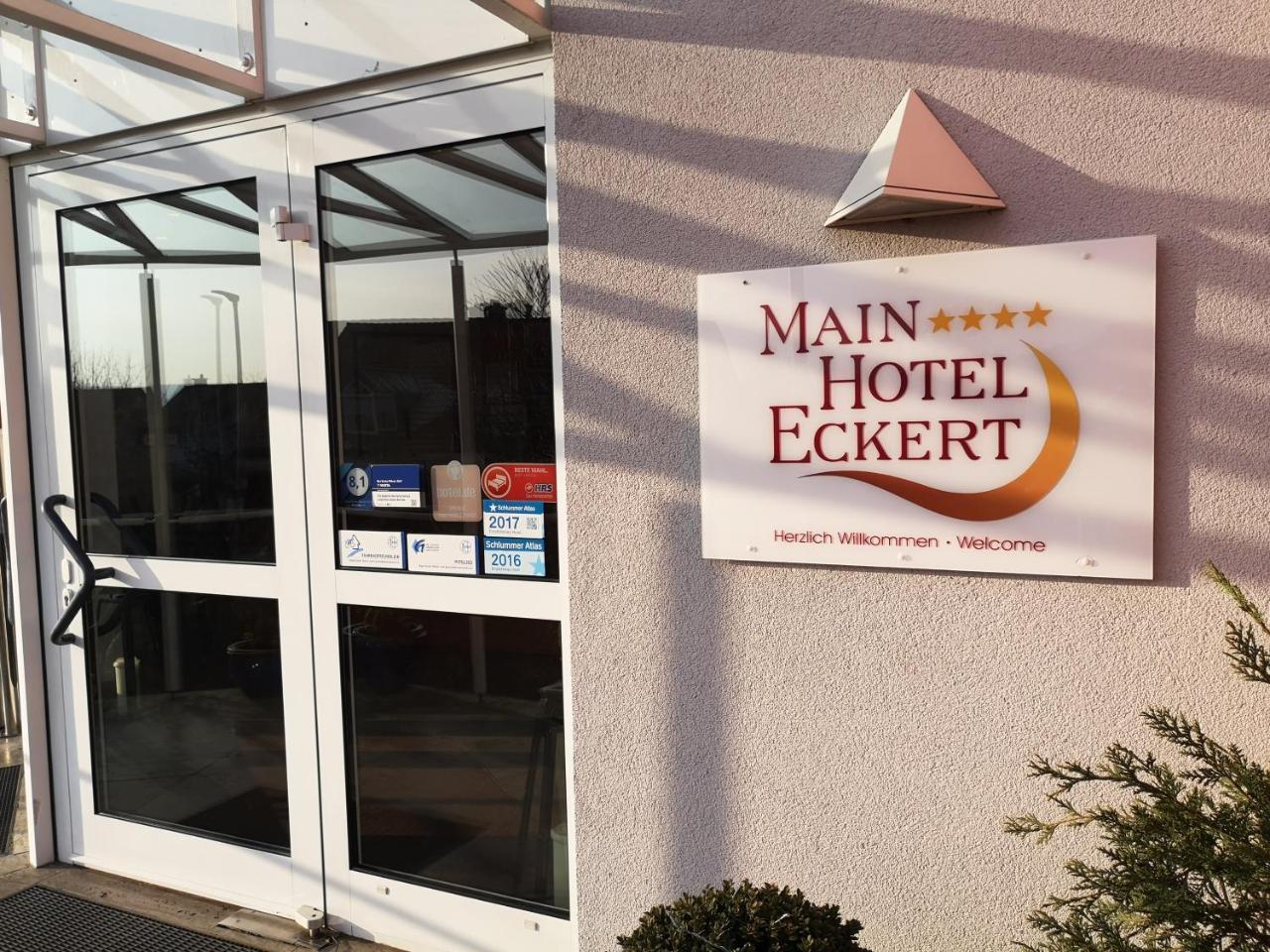 Main Hotel Eckert 3 Margetshoechheim Exterior photo